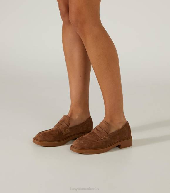 Slipper| de Tony Bianco Frauen schätze Wohnungen Sattelwildleder 4624602
